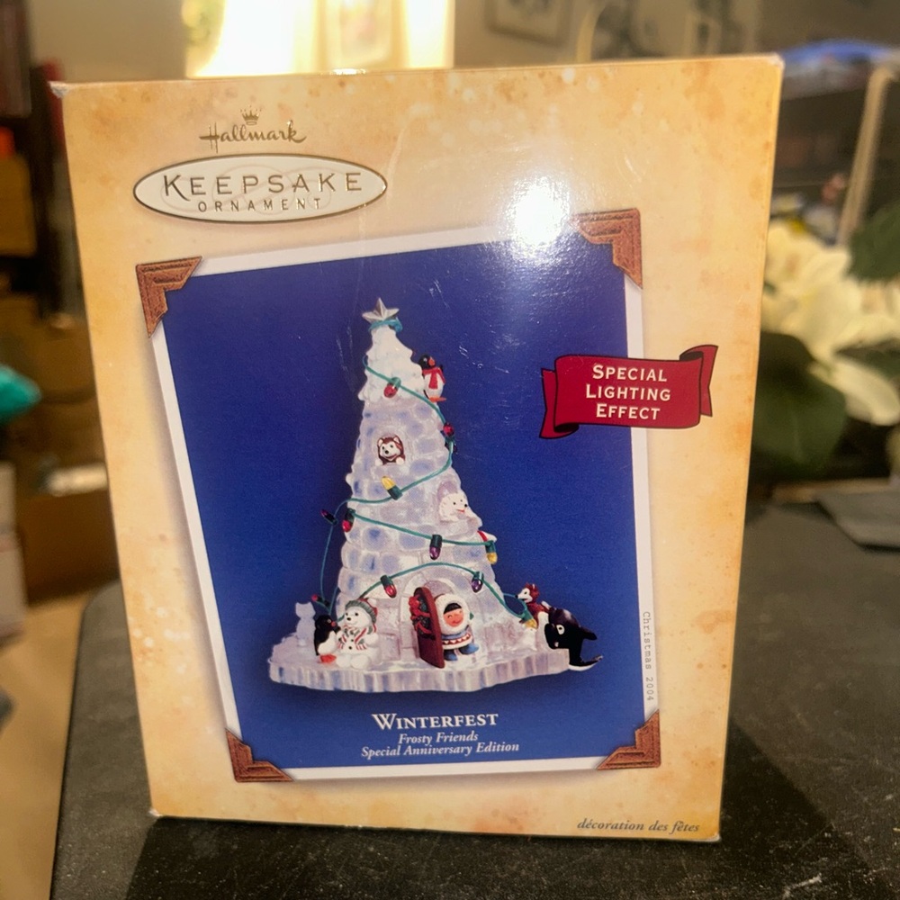 Hallmark Keepsake Frosty Friends Light-Up Ornament - Picture 2 of 9